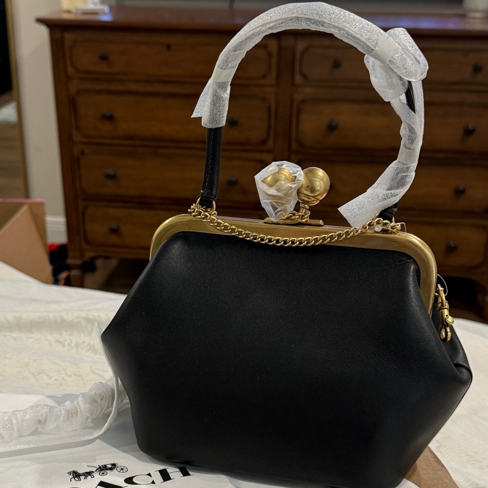 Coach Kisslock Black 1969 Limited Edition Bag - Picture 3 of 11